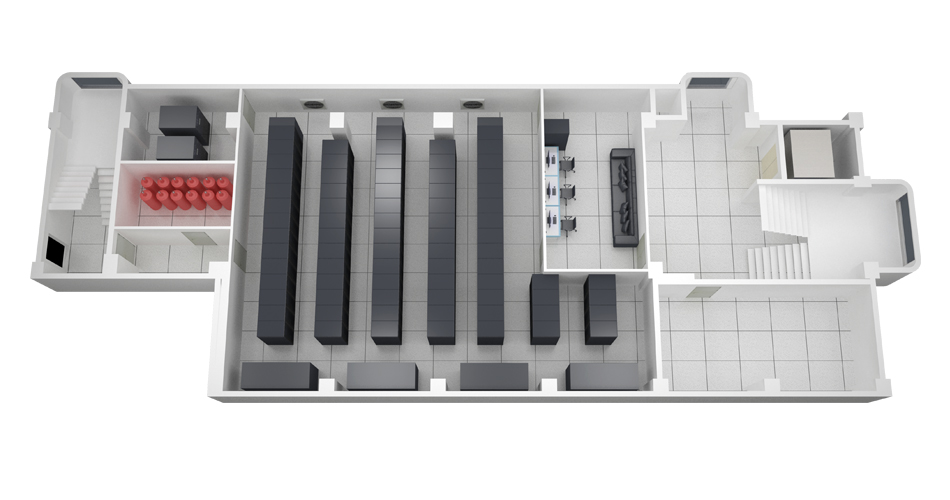 機房3D效果圖的作用，機房3D效果圖